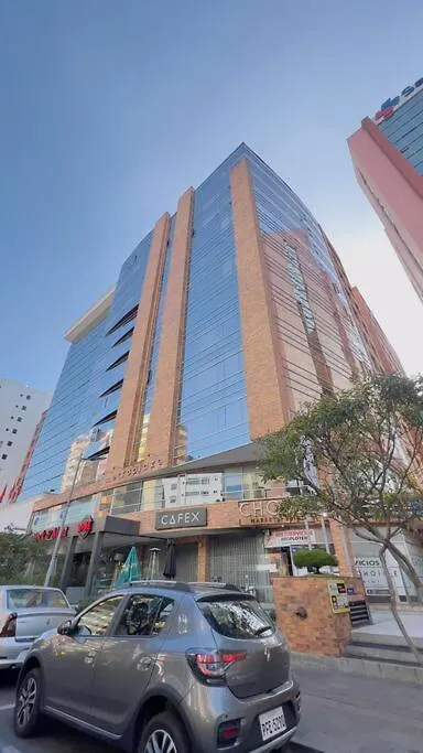 Apartamento Suite De 1 Dormitorio, 2 Sofa Cama, Wiffi, 3 Personas, Junto Hotel Sheraton Piscina Gym Quito